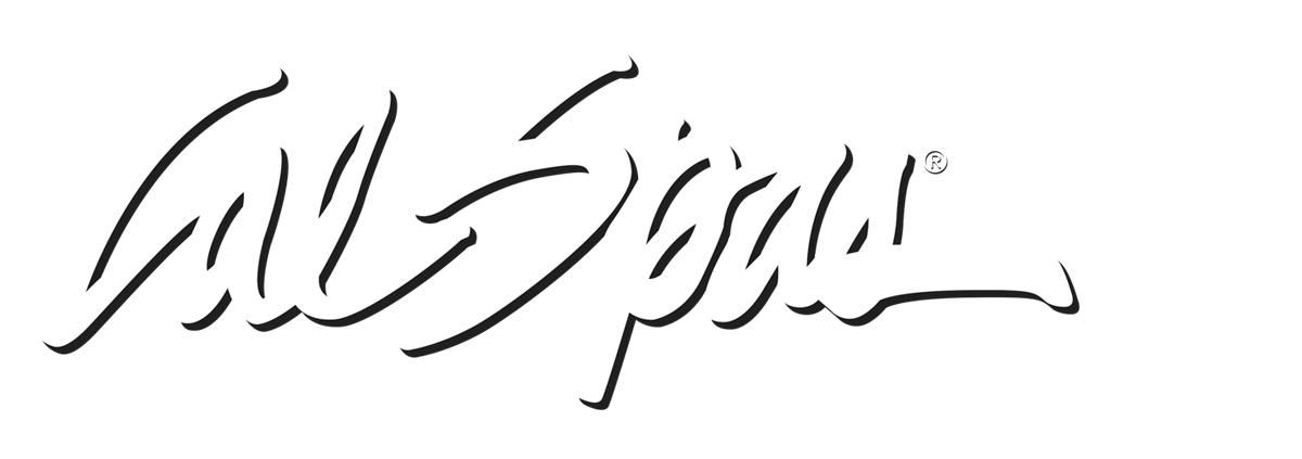 Calspas White logo Hampton