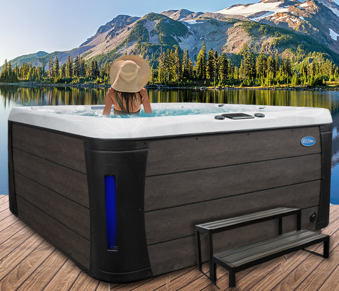 Calspas hot tub being used in a family setting - hot tubs spas for sale Hampton